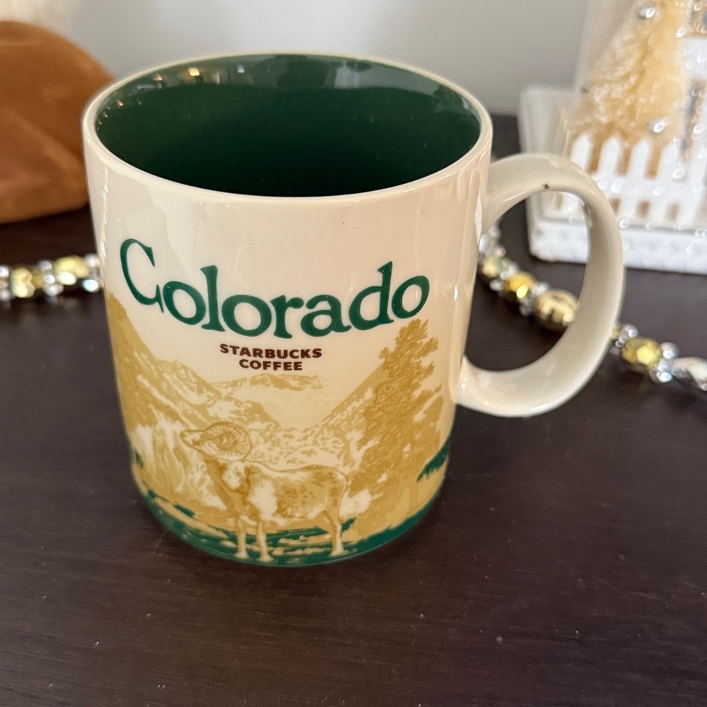 Vintage 2012 Starbucks Colorado Global Icon Series Mug 16oz New Unused